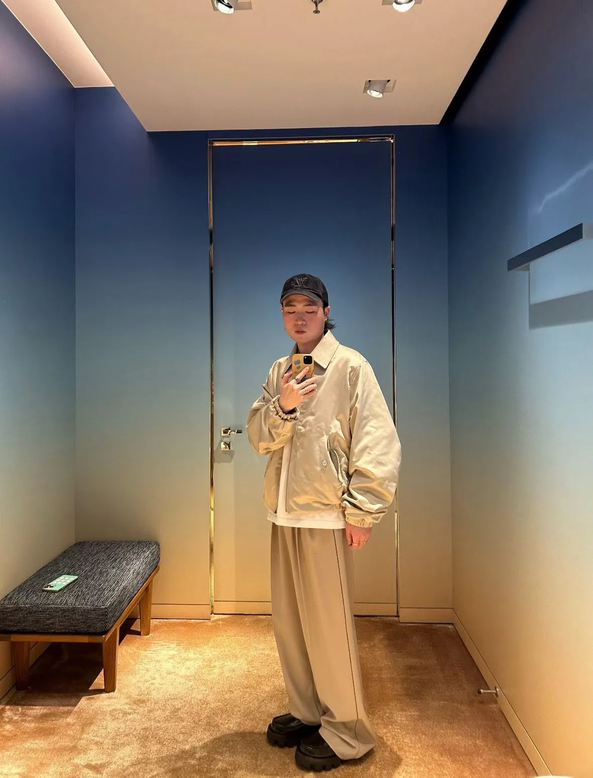 Louis Vuitton/Louis Vuitton 26ss webbing trousers